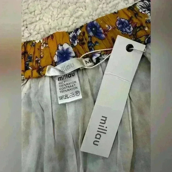 NWT MILLAU FLORAL SHOTS SIZE M - Picture 8 of 8